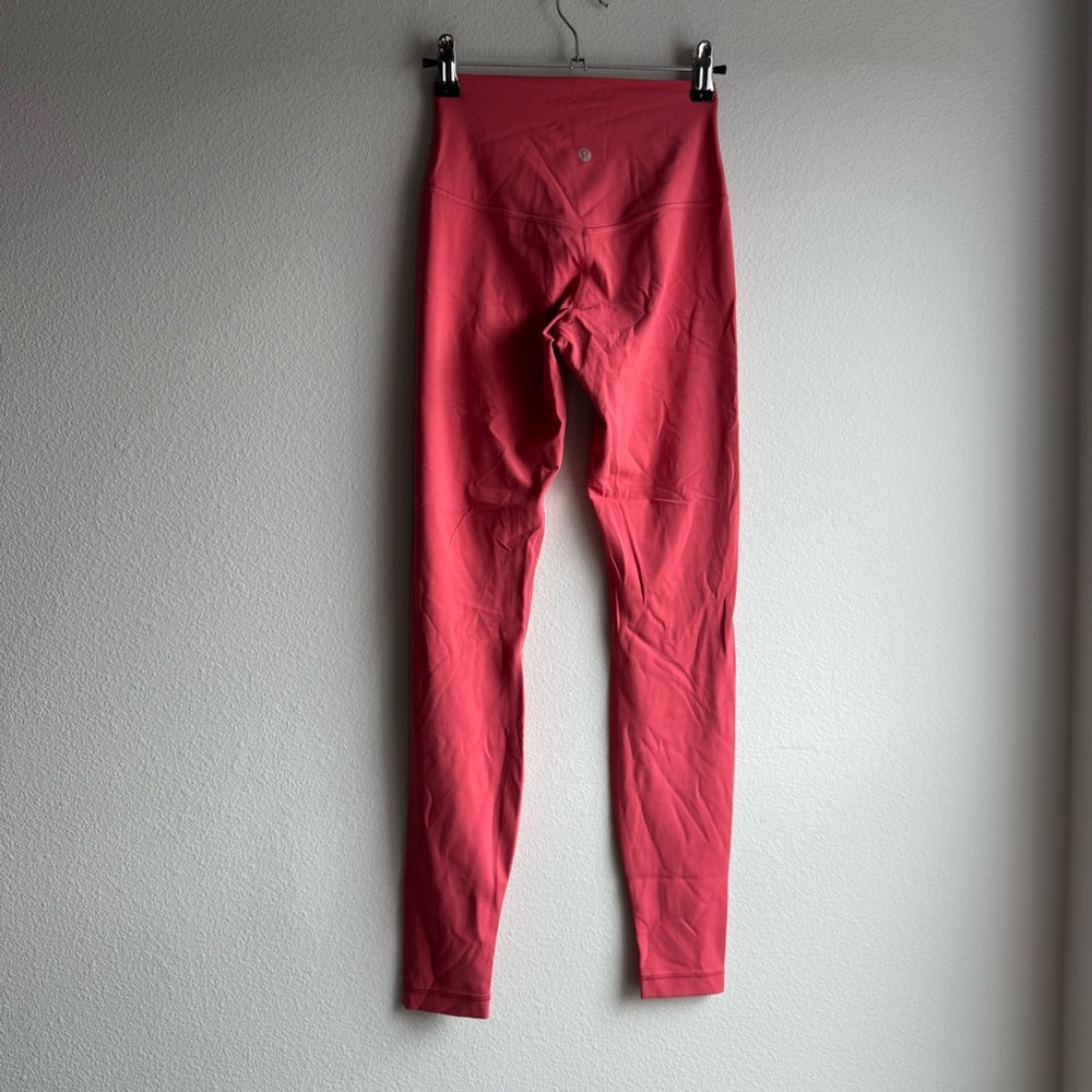 lululemon Align Desert Red size 4 High-Rise Pant 28" - Picture 2 of 7